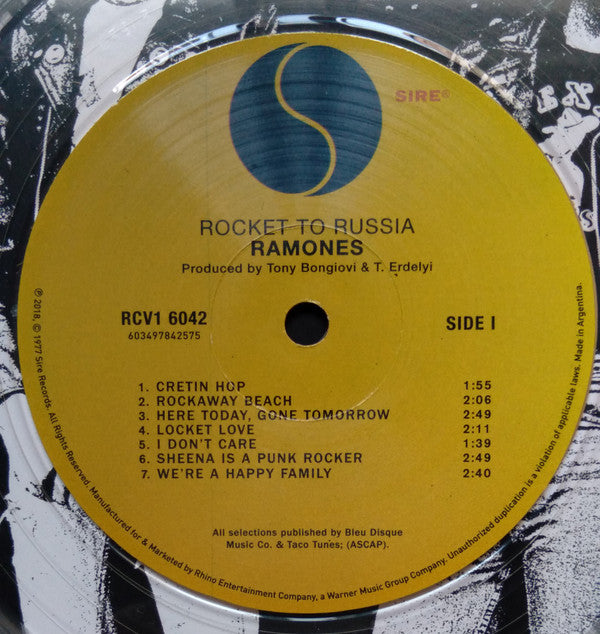 Ramones : Rocket To Russia (LP, Album, Ltd, RE, Cle)