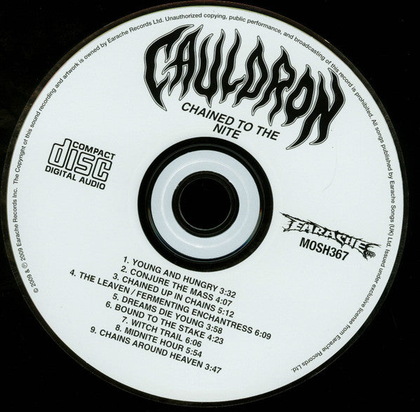 Cauldron : Chained To The Nite (CD, Album, Sli + Minimax)
