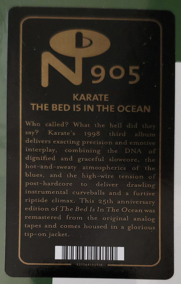 Karate : The Bed Is In The Ocean (LP, Album, RE, RM)