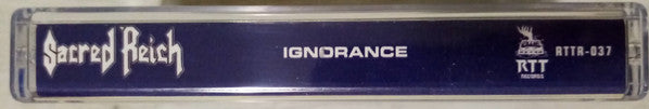 Sacred Reich : Ignorance (Cass, Album, Ltd, RE, RM, Blu)