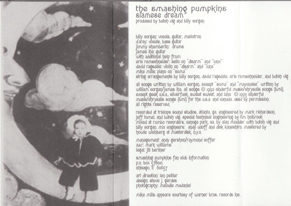 Smashing Pumpkins* : Siamese Dream (Cass, Album)