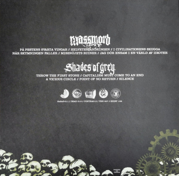 Massmord / Shades Of Grey (4) : Massmord / Shades Of Grey (LP)