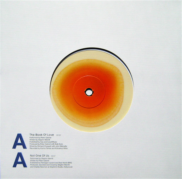 Peter Gabriel / Stephin Merritt : The Book Of Love / Not One Of Us (7", RSD, Single, Ltd)
