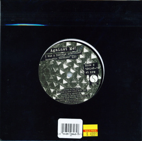 Against Me! : I Was A Teenage Anarchist (7")