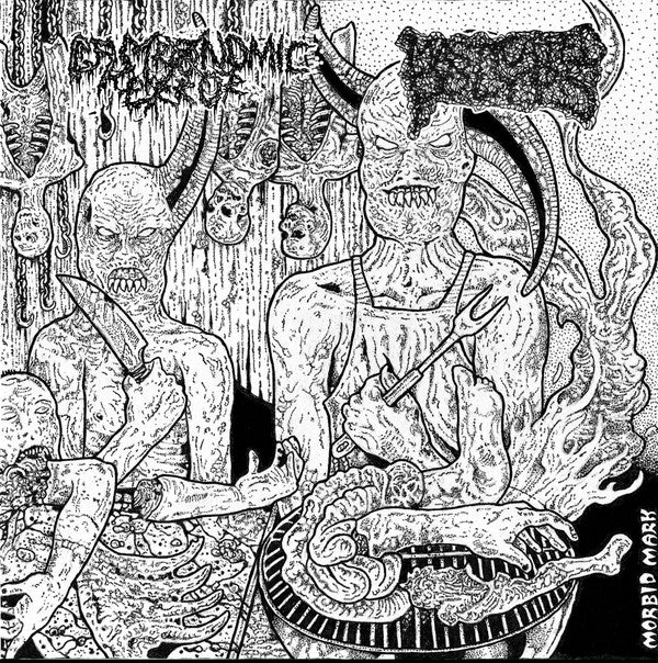 Gastronomic Error / Masticated Polyps : Split (7")