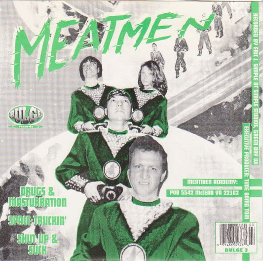 Meatmen / Boris The Sprinkler : Drugs & Masturbation / True Grit (7", EP, RP, 2nd)