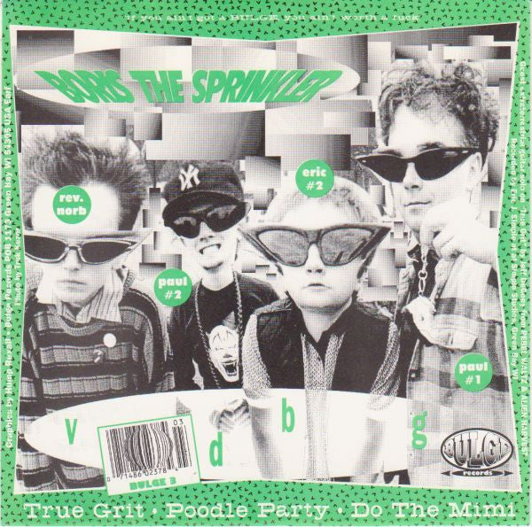 Meatmen / Boris The Sprinkler : Drugs & Masturbation / True Grit (7", EP, RP, 2nd)