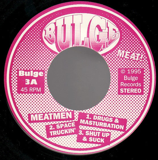 Meatmen / Boris The Sprinkler : Drugs & Masturbation / True Grit (7", EP, RP, 2nd)
