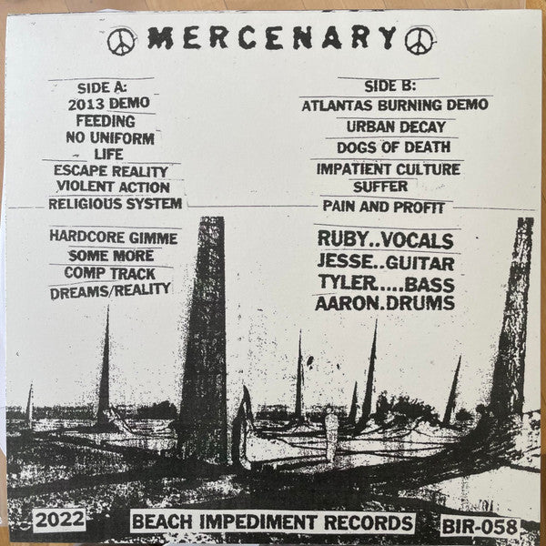 Mercenary (7) : Demos Collection (12")