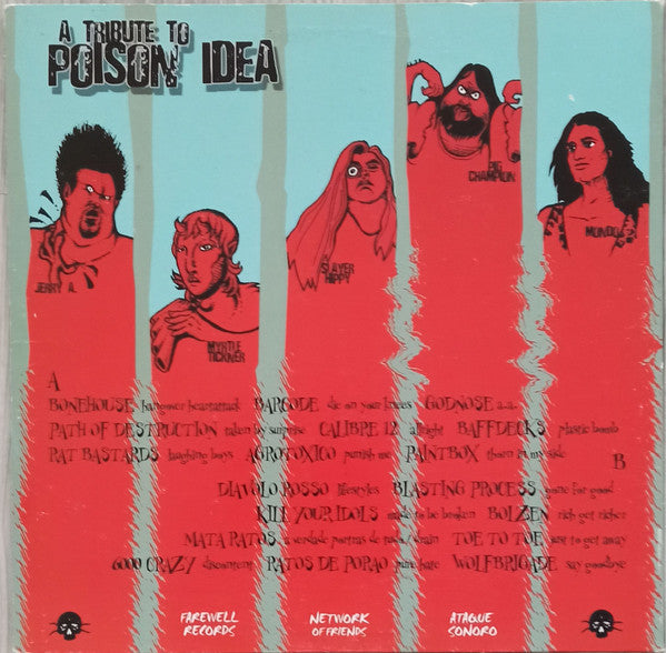 Various : Hangover Heartattack - A Tribute To Poison Idea (LP, Comp)