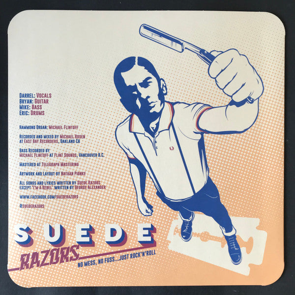 Suede Razors : No Mess, No Fuss, Just Rock 'n' Roll (12", MiniAlbum, Ltd)