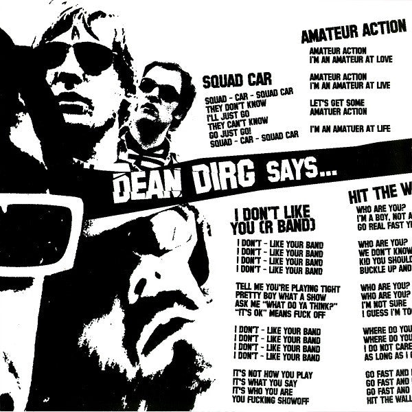 Dean Dirg : The Chimpänzee EP (7", EP)