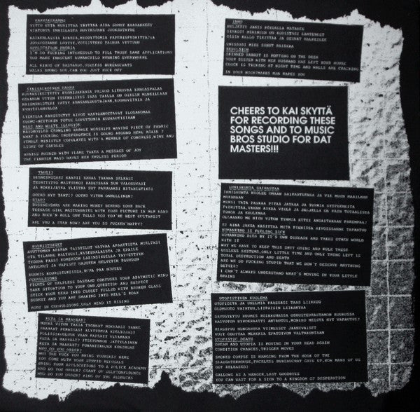 Katastrofialue : Nihilistinen Kuolema (7")
