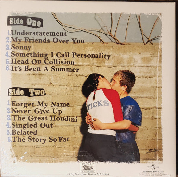 New Found Glory : Sticks And Stones (LP, Album, Ltd, RE, Yel)