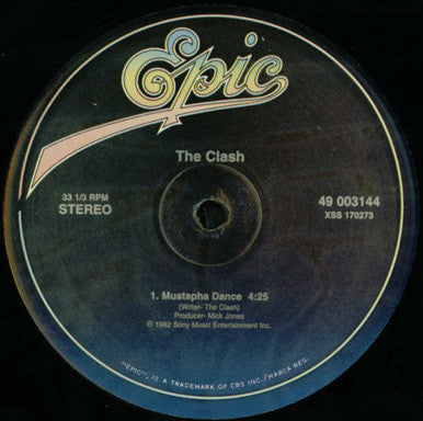 The Clash : Rock The Casbah (12", RE)