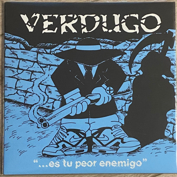 Verdugo (10) : Es Tu Peor Enemigo (7", EP, Blu)