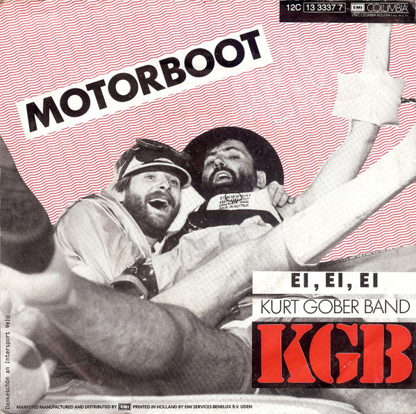 KGB (Kurt Gober Band)* : Motorboot (7", Single)