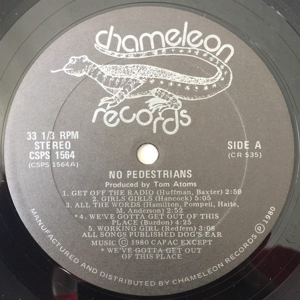 Various : No Pedestrians (LP, Comp)