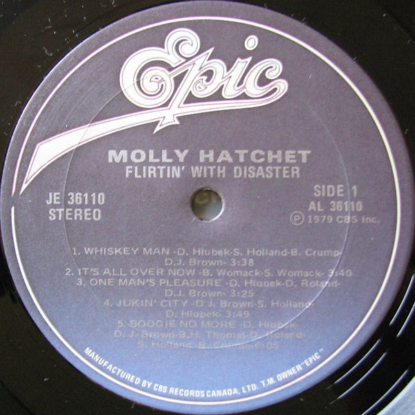 Molly Hatchet : Flirtin' With Disaster (LP, Album)