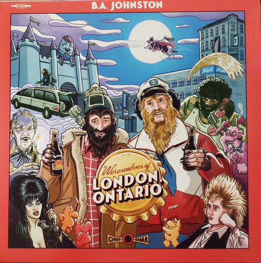 B.A. Johnston : Werewolves Of London Ontario (LP, Album, Gol)