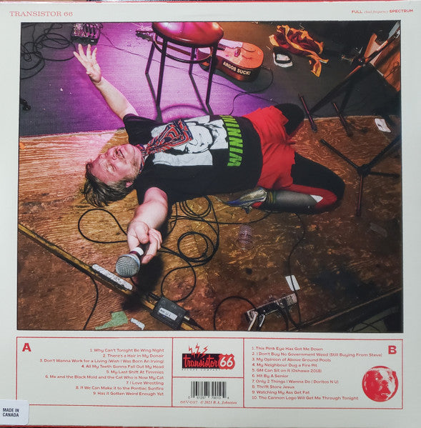 B.A. Johnston : Werewolves Of London Ontario (LP, Album, Gol)