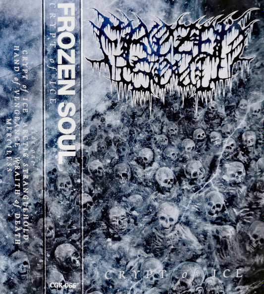 Frozen Soul : Crypt Of Ice (Cass, Album, Ltd, UV )