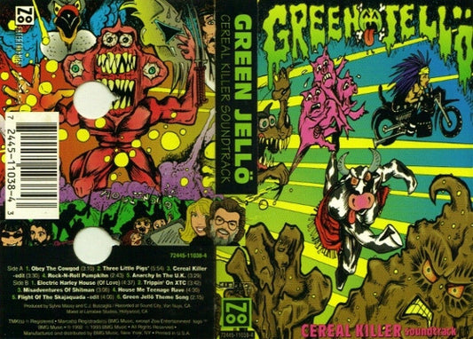 Green Jellö* : Cereal Killer Soundtrack (Cass, Album)