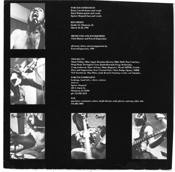 Forced Expression : Forced Expression (7")