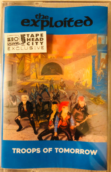 The Exploited : Troops Of Tomorrow (Cass, Album, Ltd, RE, Red)