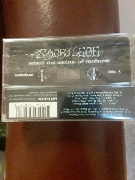 Sacrilege : Behind The Realms Of Madness (Cass, Album, RE)