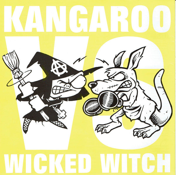 Various : Kangaroo VS Wicked Witch (7", EP, Comp, Blu)