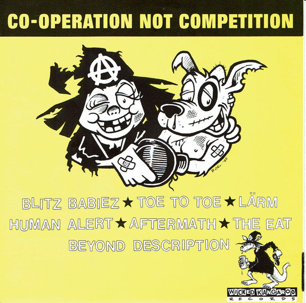 Various : Kangaroo VS Wicked Witch (7", EP, Comp, Blu)