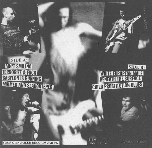 Times Square Preachers : Don't Be Numb!!! (7", EP, RP, W/Lbl, 2nd)