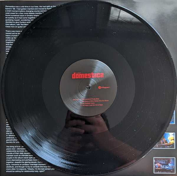 Cursive : Domestica (LP, Album, Dlx, RE, RM + 7")