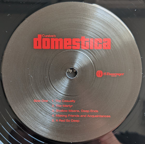 Cursive : Domestica (LP, Album, Dlx, RE, RM + 7")
