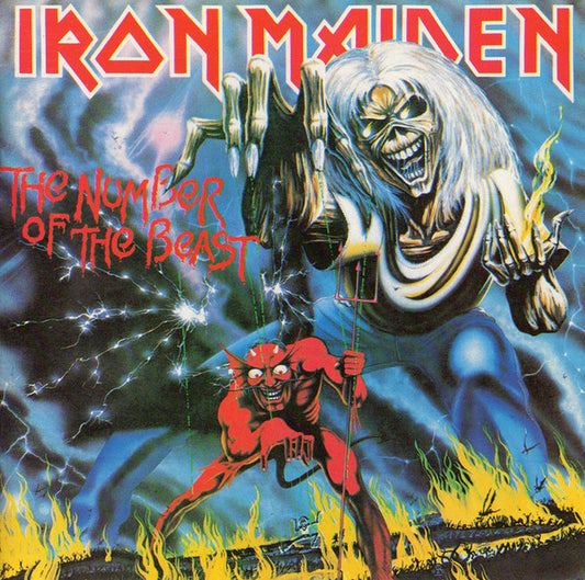 Iron Maiden : The Number Of The Beast (CD, Album, RE)