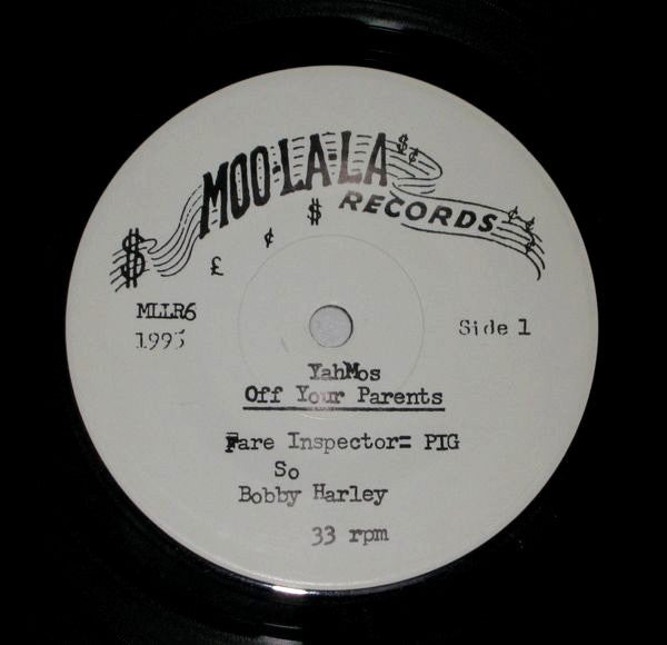 The Yah Mos : Off Your Parents E.P. (7", EP, RE)