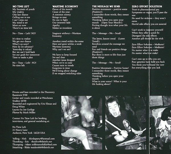 No Time Left : Zero Effort Solution (7")