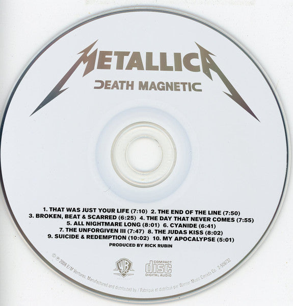 Metallica : Death Magnetic (CD, Album, Dig)