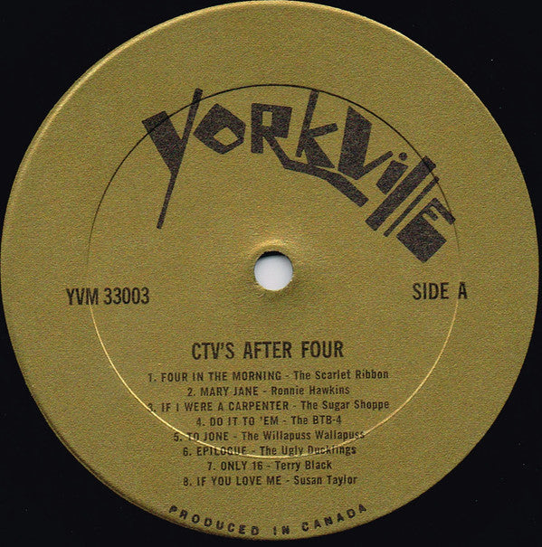 Various : CTV's After Four (LP, Album, Comp, Mono)