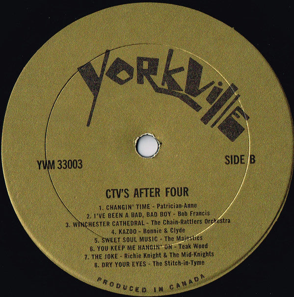 Various : CTV's After Four (LP, Album, Comp, Mono)