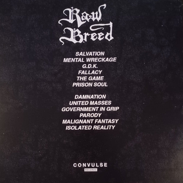 Raw Breed (2) : Universal Paranoia (LP, Nat)