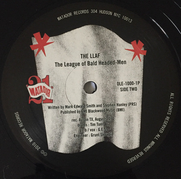Jon Spencer With Yo La Tengo / The Llaf : Matador At 21 (Young Suave Bold Rocker) (10", Ltd)