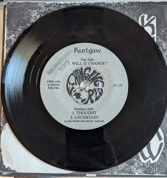 Kurbjaw : Will It Change (7", Promo)