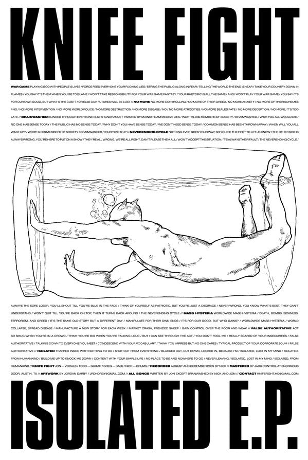 Knife Fight (2) : Isolated E.P. (7", EP)