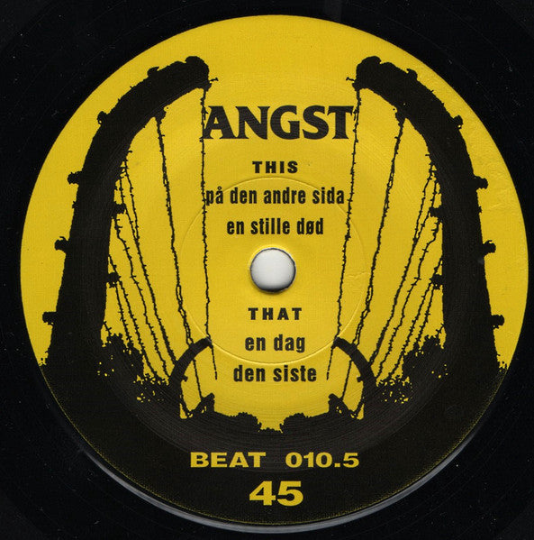 Angst (4) : Angst (7", EP, Bla)