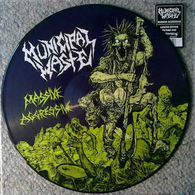 Municipal Waste : Massive Aggressive (LP, Album, Ltd, Pic)