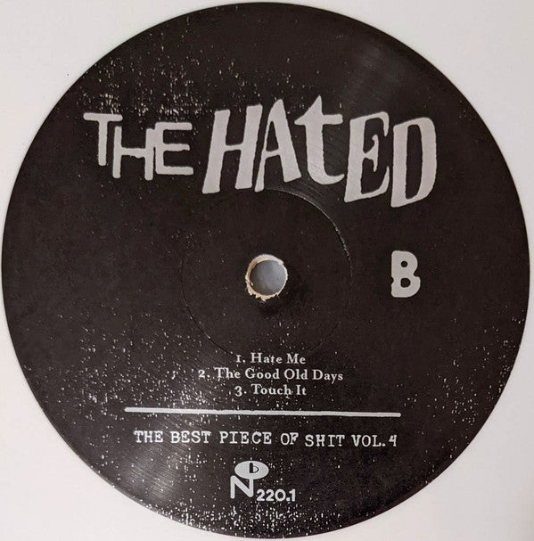The Hated : Best Piece Of Shit Vol. 4 (2xLP, Comp, Whi)