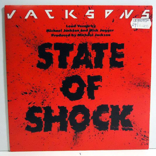 Jacksons* : State Of Shock (7", Single)