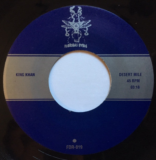 King Khan / Jacuzzi Boys (2) : Desert Mile / A Strange Hand (7")